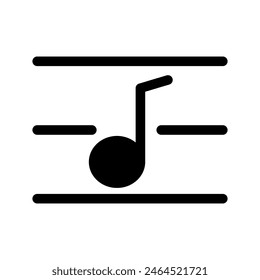Note Icon Vector Symbol Design Illustration