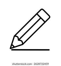 note icon.pen icon vector with trendy design.pencil icon