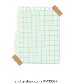 note illustration