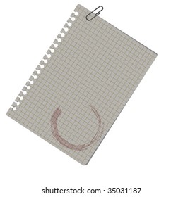 note illustration