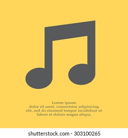 note isolated