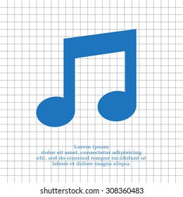 note isolated