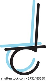 Note with a line above it, illustration, vector on white background.