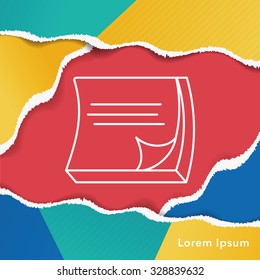 note line icon