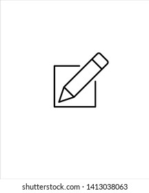 note line icon,vector best line icon.