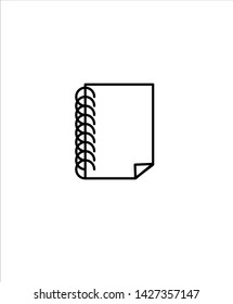 note line icon,vector best line icon.