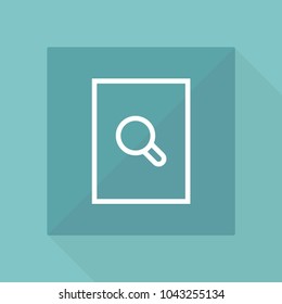 Note line vector icon