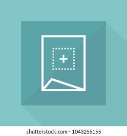 Note line vector icon