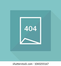 Note line vector icon