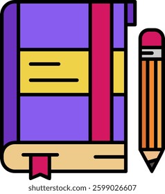Note Line vector Icon Design