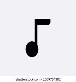 note music icon sign signifier vector