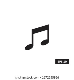 Note Music Icon, Note Music sign/symbol vector
