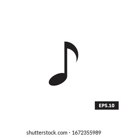 Note Music Icon, Note Music sign/symbol vector