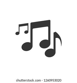 note music icon vector