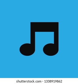 note music icon vector