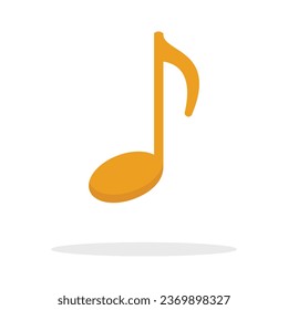 Note Music Icon Vector Design Illustration
