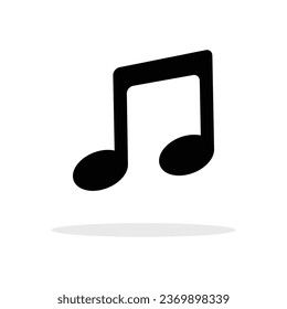 Note Music Icon Vector Design Illustration