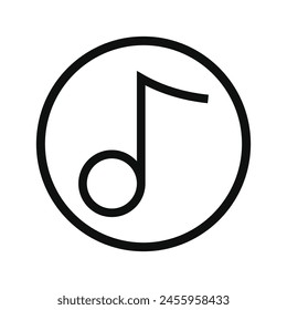 note music icon vector design