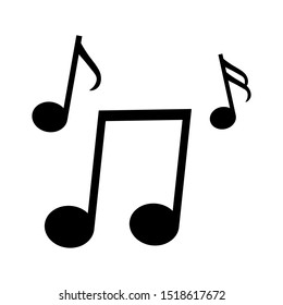 note music icon vector illustration