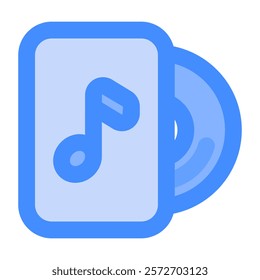 Note Music icon vector illustration style