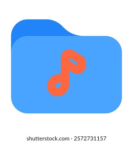 Note Music icon vector illustration style