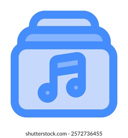 Note Music icon vector illustration style