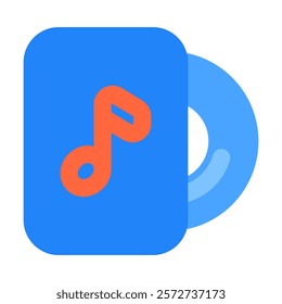 Note Music icon vector illustration style