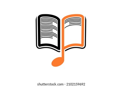 note music logo simple minimalist
