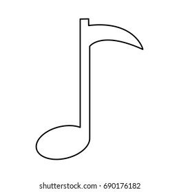 note music melody song audio icon
