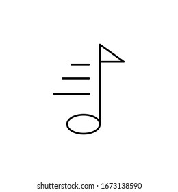 note, music, song vector illustration