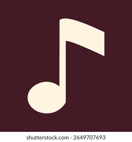 Nota música moderno vetor arte design praticável incrível colorido útil ilustration.eps