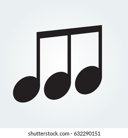 note music vector icon