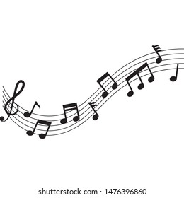 note music vector illustration design
