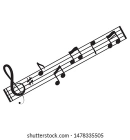 note music vector illustration design