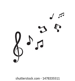 note music vector illustration design