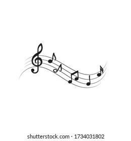 note music vector illustration design