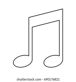 note music web online melody concept