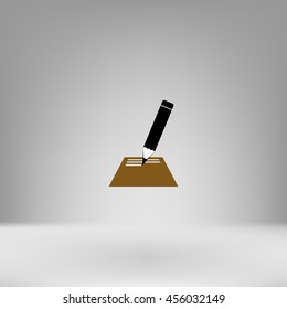 Note pad icon