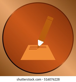 Note pad icon