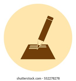 Note pad icon