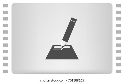 Note pad icon