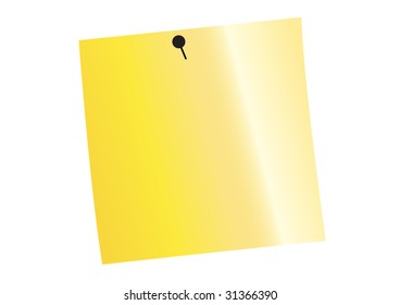 Note pad vector