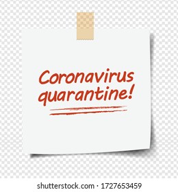 Hintergrundpapier mit Coronavirus Text Transparenter Hintergrund mit glänzendem Mesh, Vektorillustration