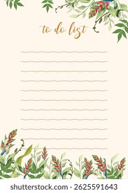 note paper design with flowers  frame