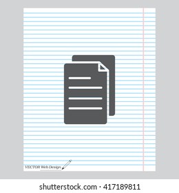 note paper icon