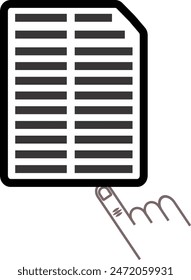 note paper icon design eps 10