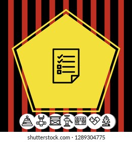 Note paper icon vector