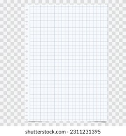 Note paper , isolated transparent  background , illustration Vector EPS 10