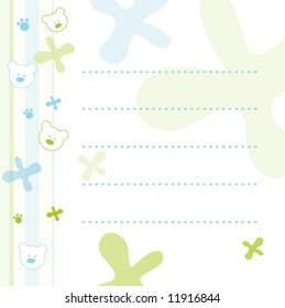 Note paper for kids