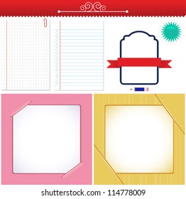 Note Paper and Photo Frame